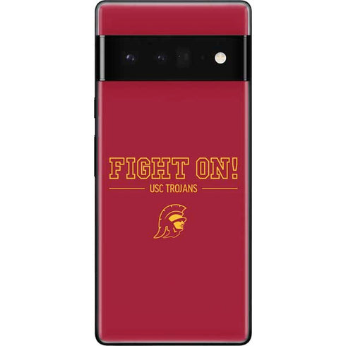 University of Southern California Fight On Google Pixel 6 Pro Skin